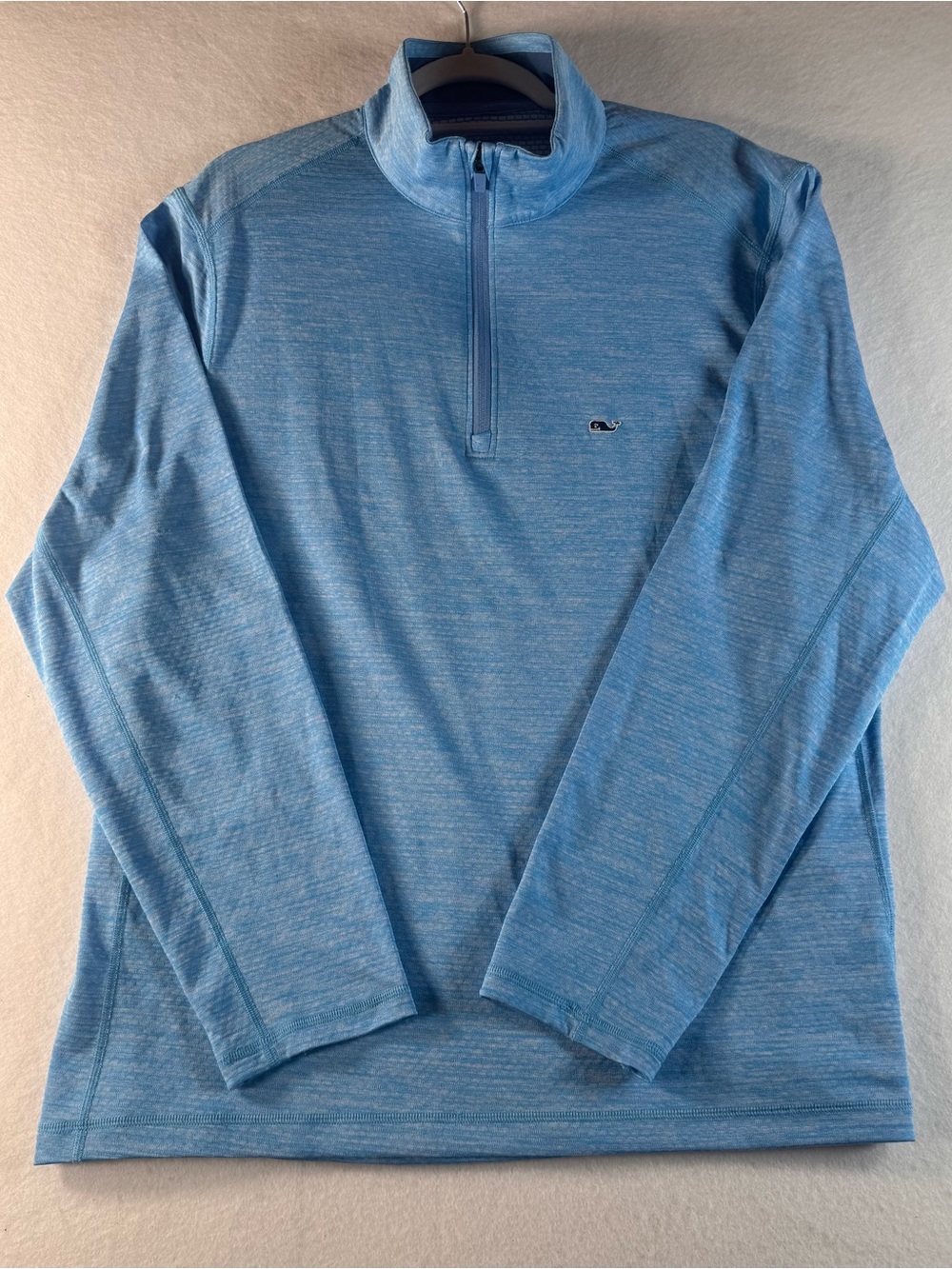 Vineyard Vines Men’s XL Blue Sankaty Performance Quarter Zip